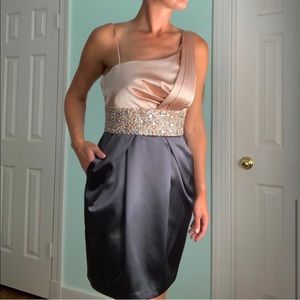 Asymmetrical One-Shoulder Dress NWT